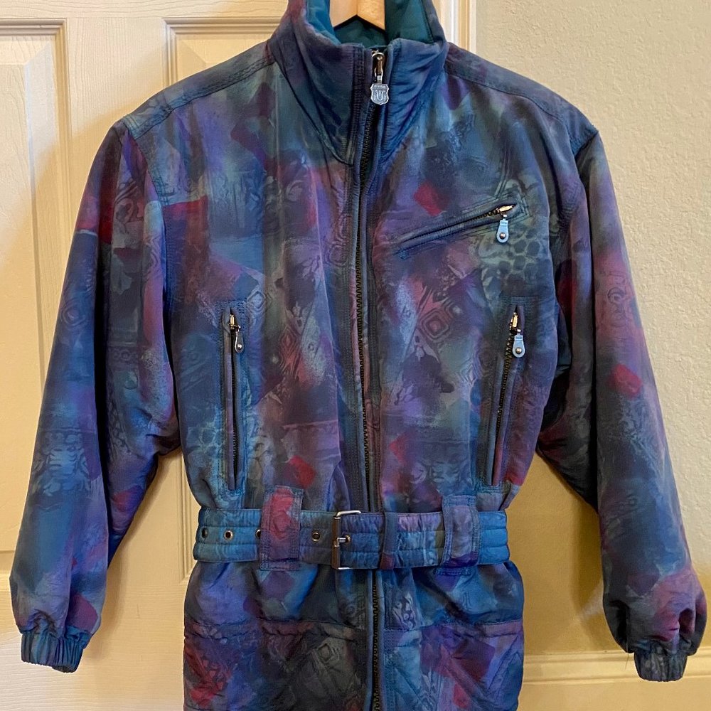 Kaelin Muli Colored Ski Jacket, Gorgeous! size 4!